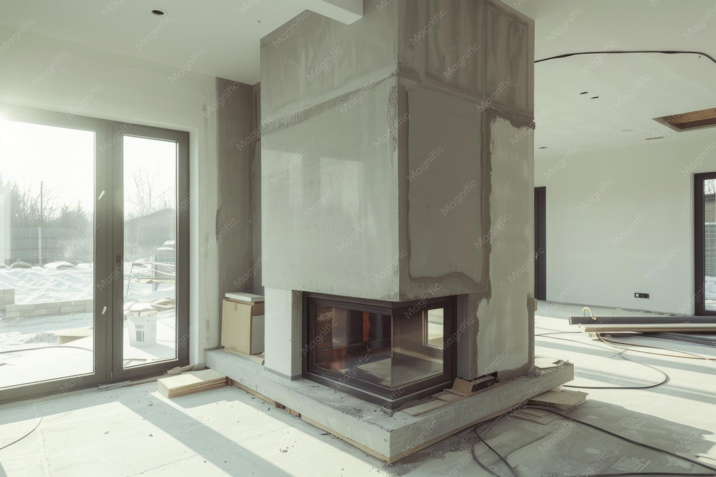Gas log fireplace installation Treasure Valley